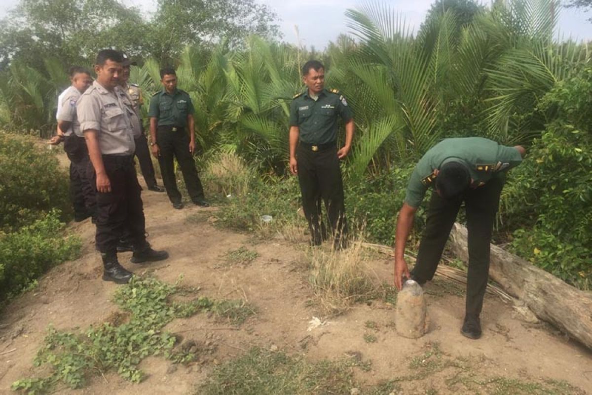 Operator alat berat temukan mortir masa perang Jepang di gampong Jawa, Banda Aceh