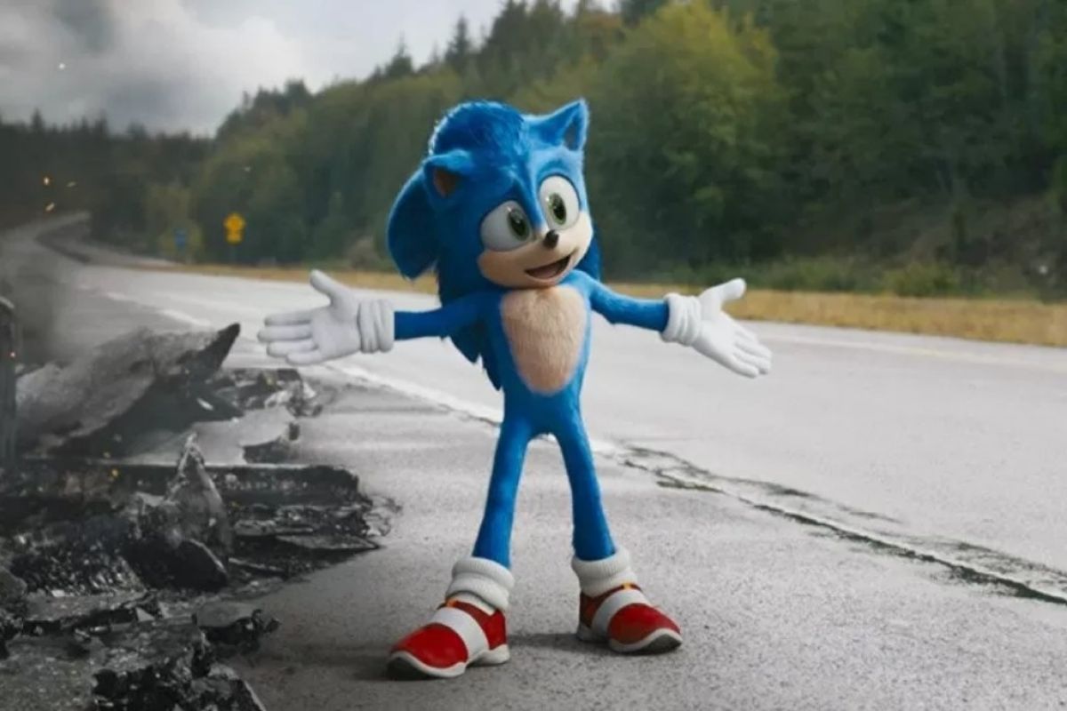 "Sonic the Hedgehog" melaju