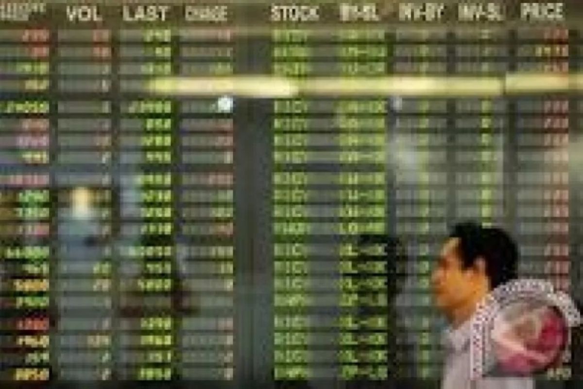 Corona sebabkam saham Asia turun dari tertinggi 3 minggu