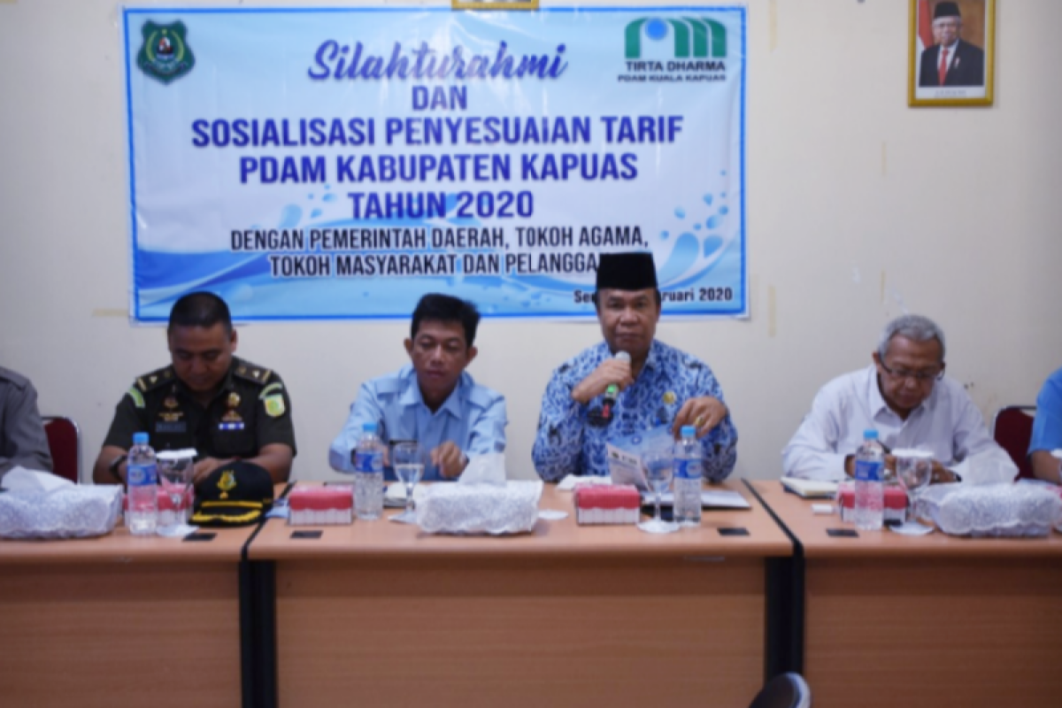 Kenaikan tarif PDAM Kapuas harus diimbangi peningkatan pelayanan dan kualitas air