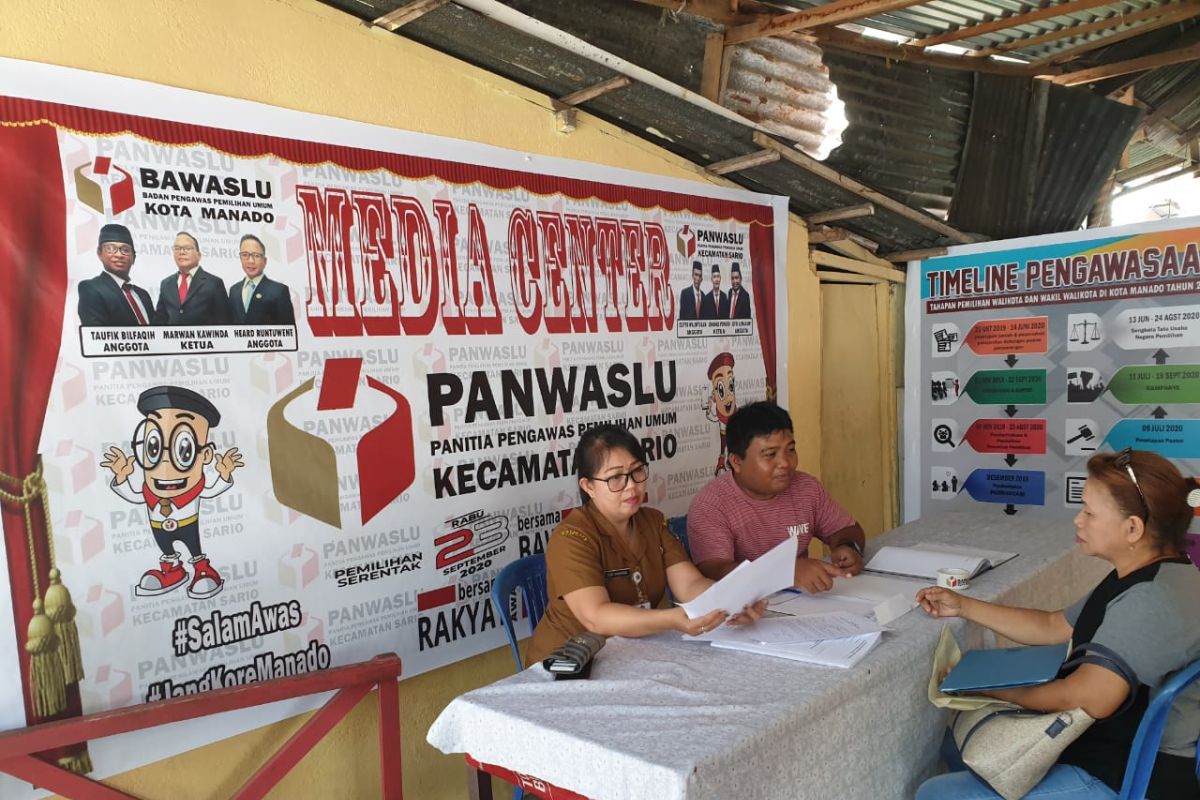 Bawaslu Manado Supervisi Penerimaan Panwaslur di Kecamatan