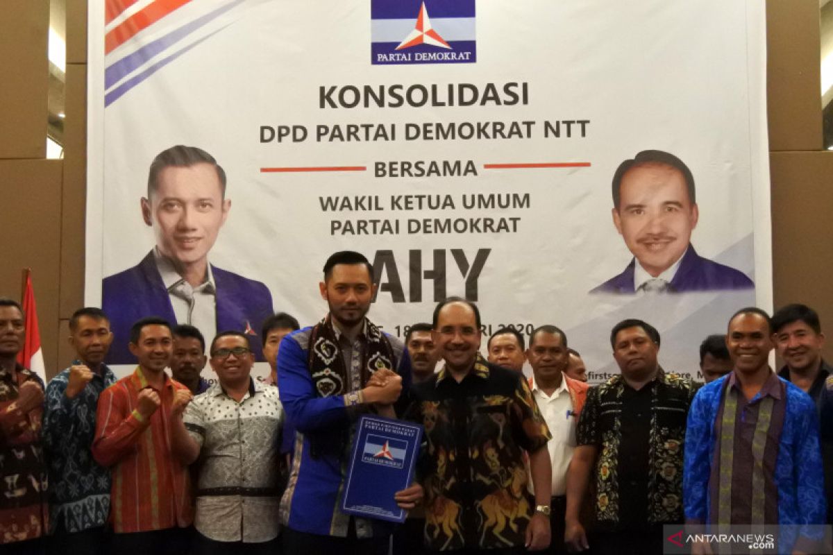 NTT usung AHY jadi calon ketua umum di Kongres 2020