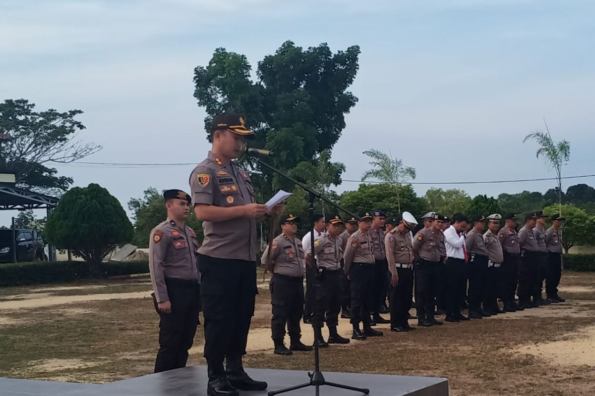 Kapolres Bangka Barat imbau para nelayan hindari penggunaan bahan kimia