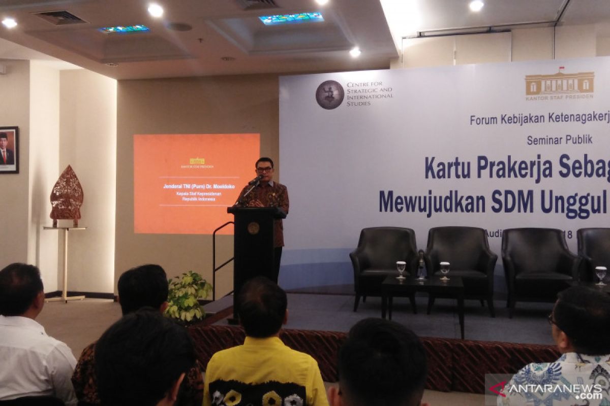 Kartu Pra Kerja diluncurkan April, diawali dari Jabodetabek