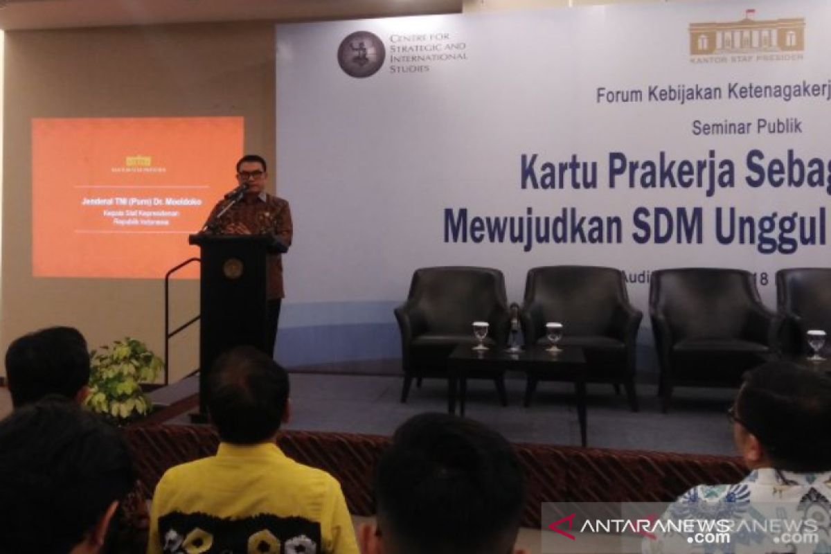 Kartu Pra Kerja diluncurkan April, mulai dari Jabodetabek