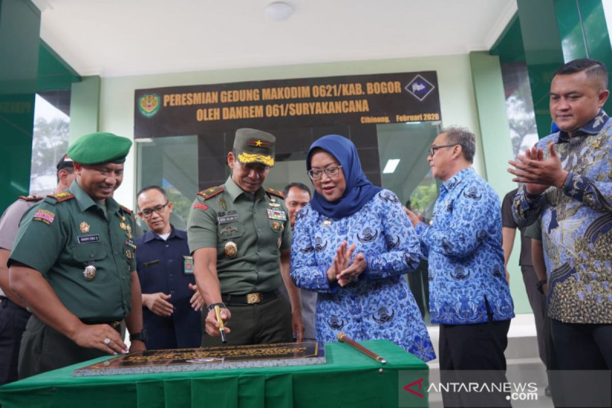 Pemkab Bogor anggarkan Rp9,96 miliar untuk revitalisasi Makodim 0621