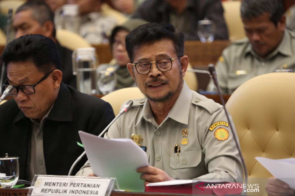 DPR setujui perubahan anggaran Kementerian Pertanian