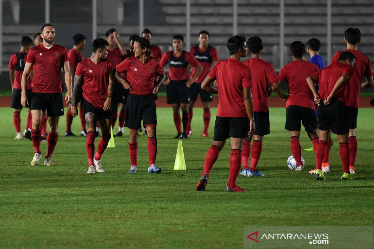 Pemain timnas negatif COVID-19 setelah dua kali tes usap