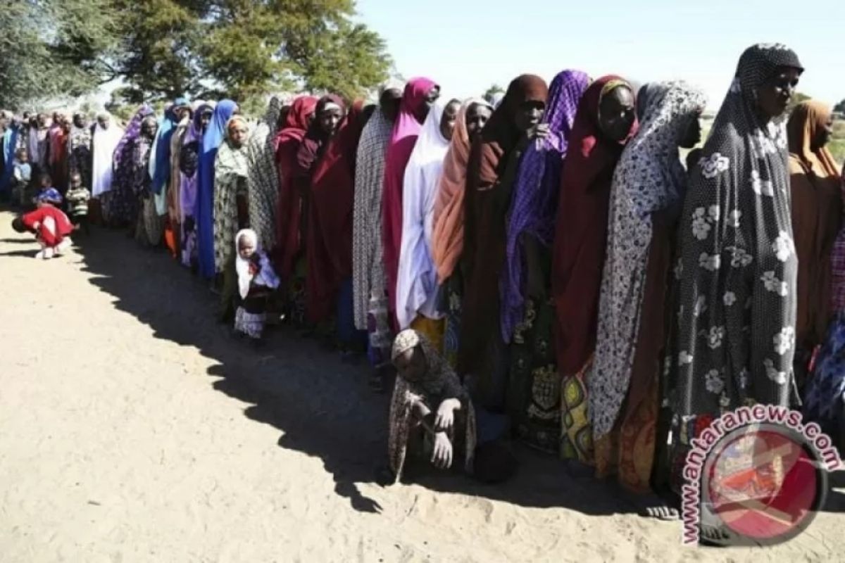 23 pengungsi Nigeria tewas berebut makanan dan pakaian