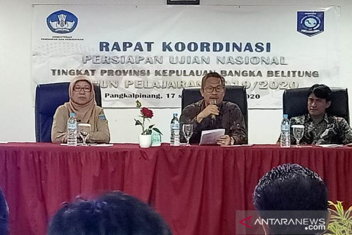 Dindik Babel: UN 2020 yang terakhir dan akan di ganti asesmen kompetensi minimum dan survey karakter