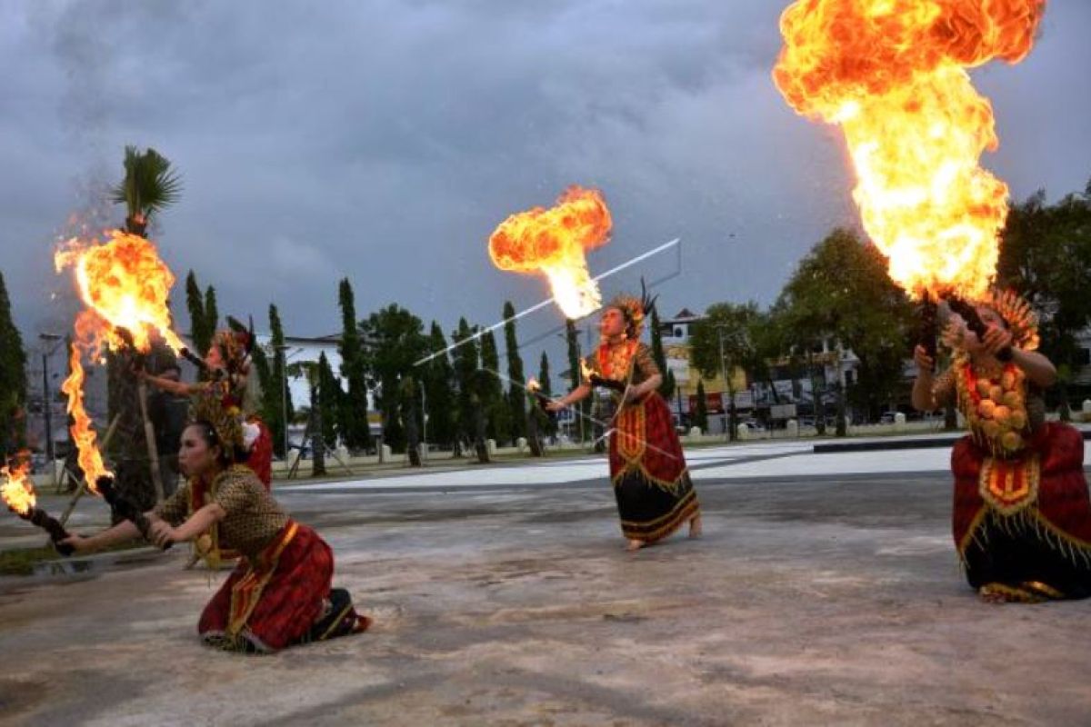 Upacara Pergantian Pasukan Pengawal Kerajaan Gowa Sulsel