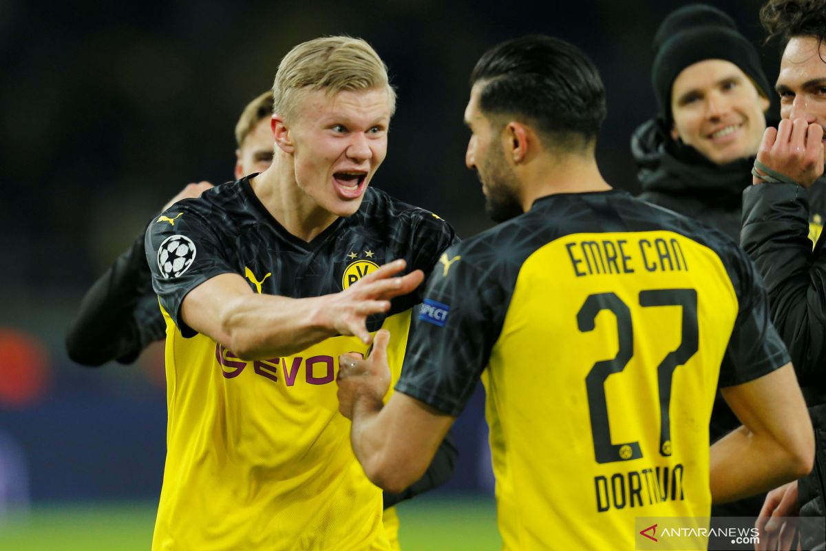 Liga Champions - Haaland pemain terbaik saat Dortmund bekuk PSG