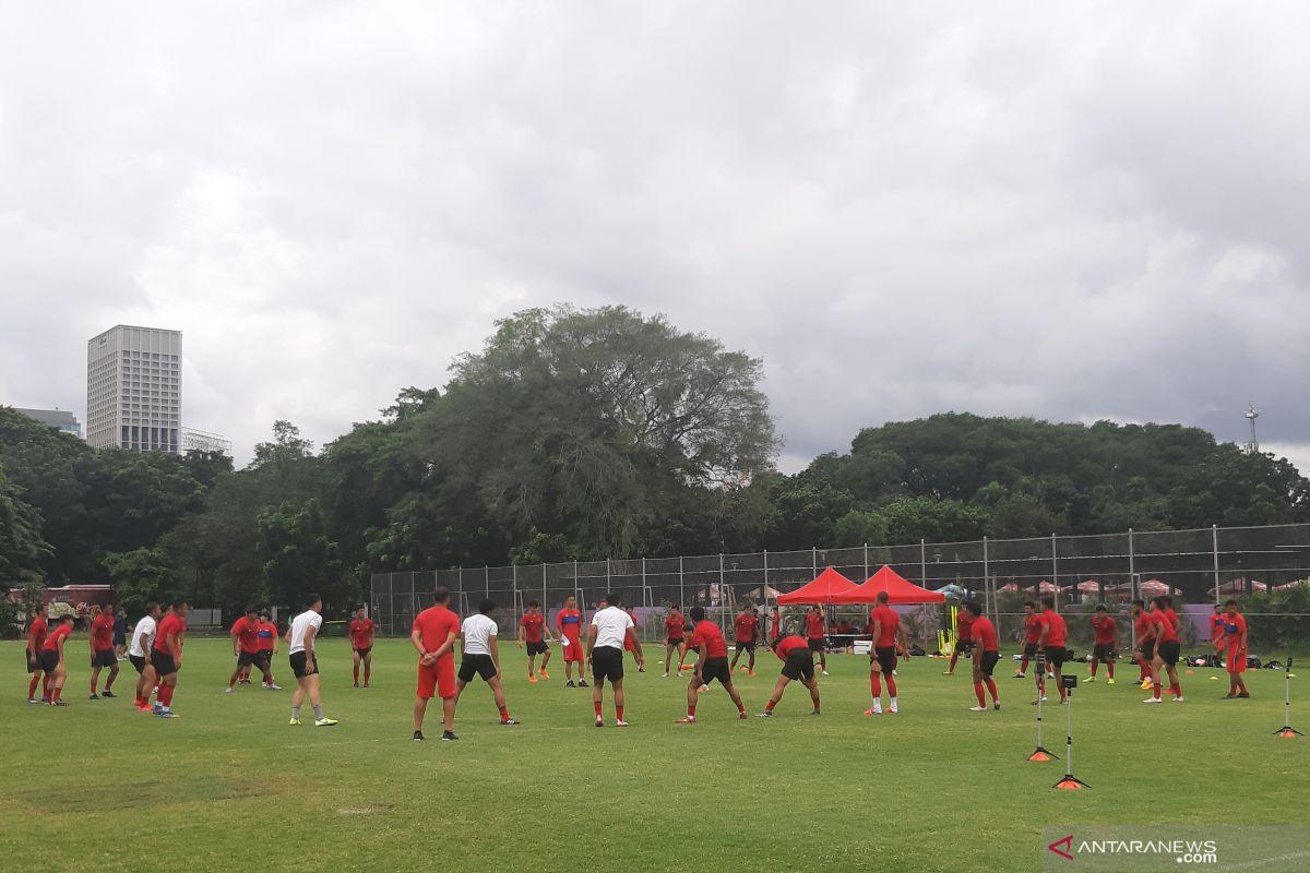 Timnas Indonesia jalani tes fisik hari keenam pemusatan latihan