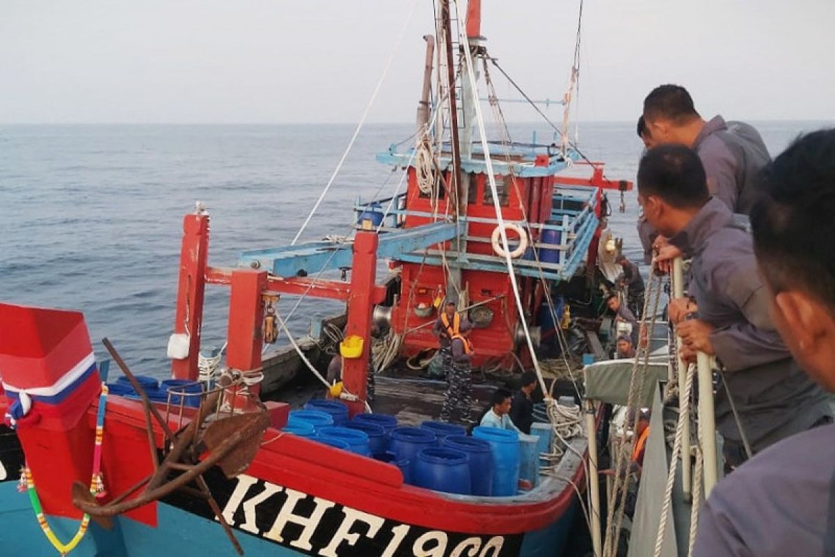 Danlantamal I: Awak kapal nelayan asing pencuri ikan diproses hukum
