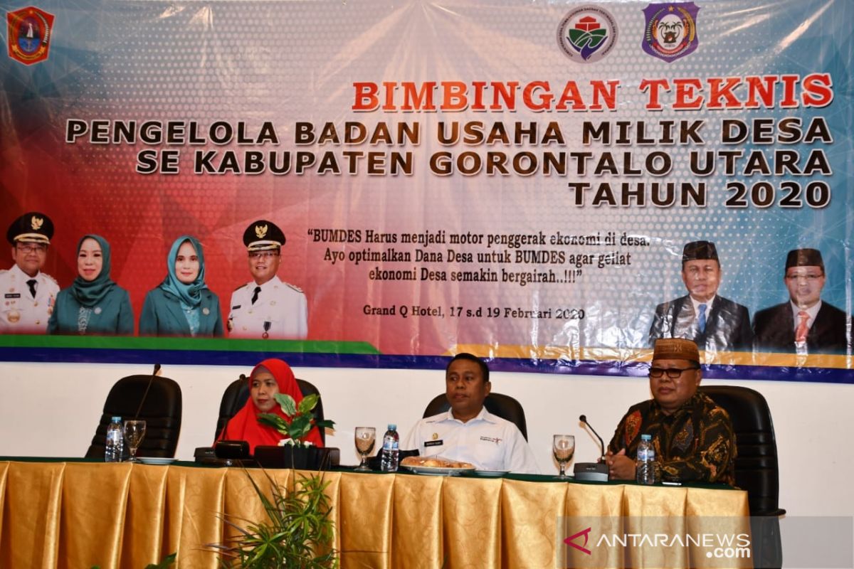 Pemkab Gorontalo Utara dorong pelibatan masyarakat kelola BUMDes