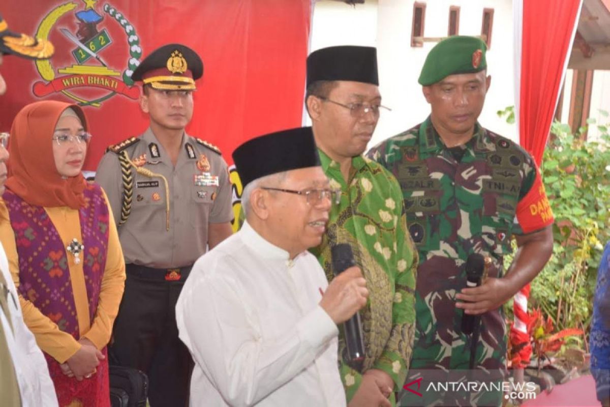 Wapres Ma'ruf singgung kemiskinan di NTB di atas nasional