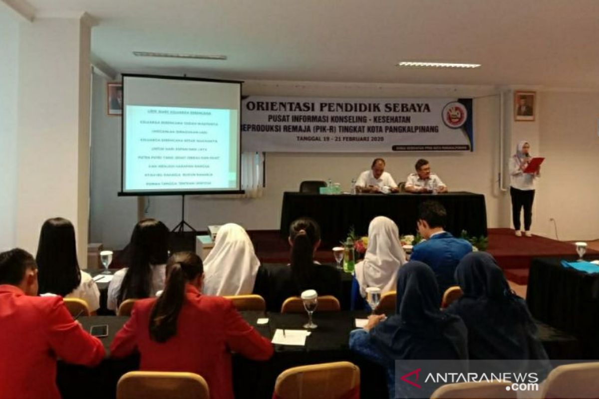 Dinkes Pangkalpinang laksanakan kegiatan orientasi bagi pendidik sebaya