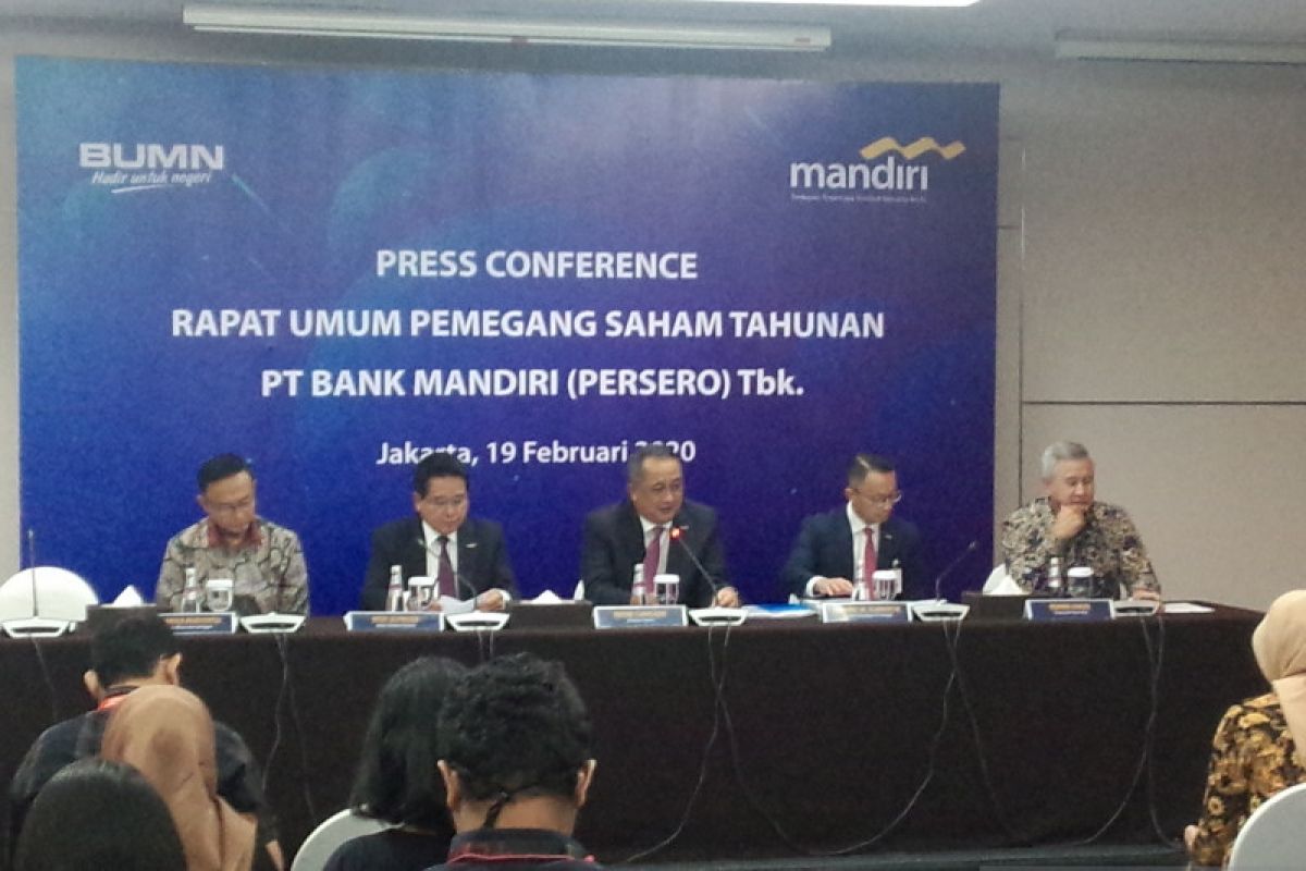 Bank Mandiri bagikan 60 persen laba 2019 sebagai dividen