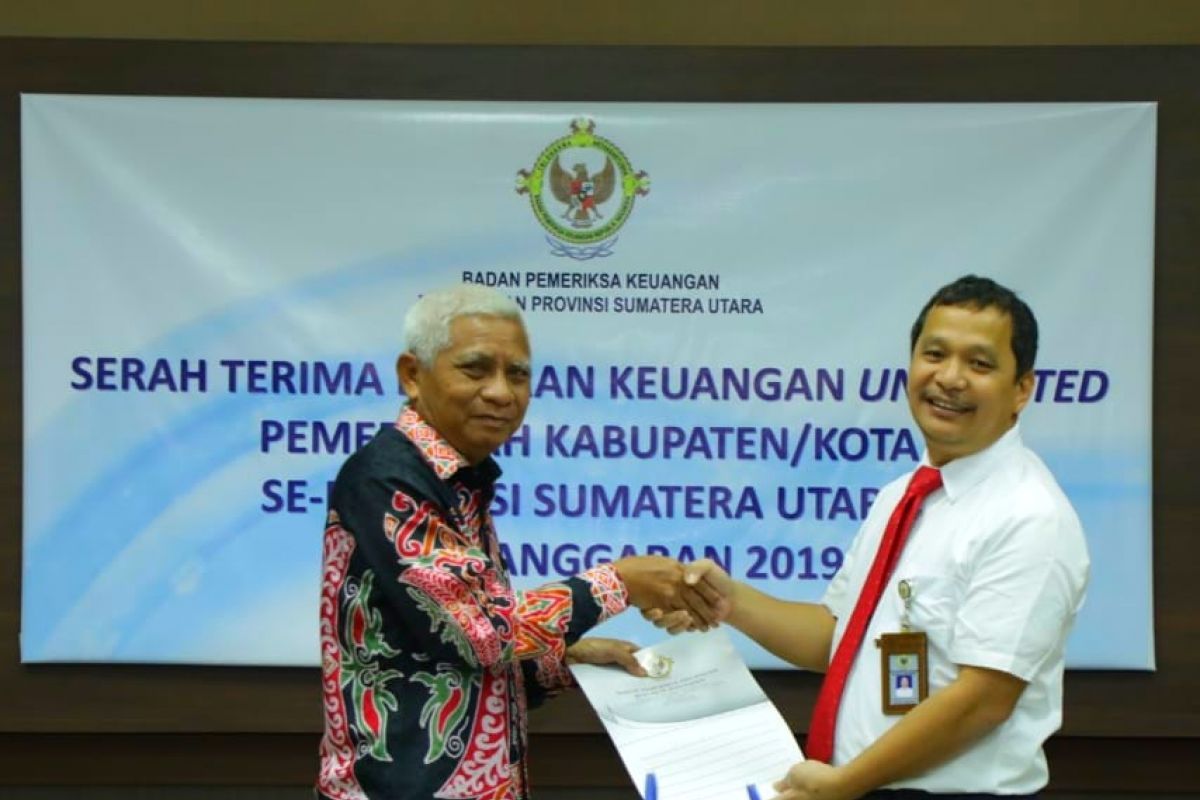 BPK Sumut terima LKPD Kabupaten Asahan