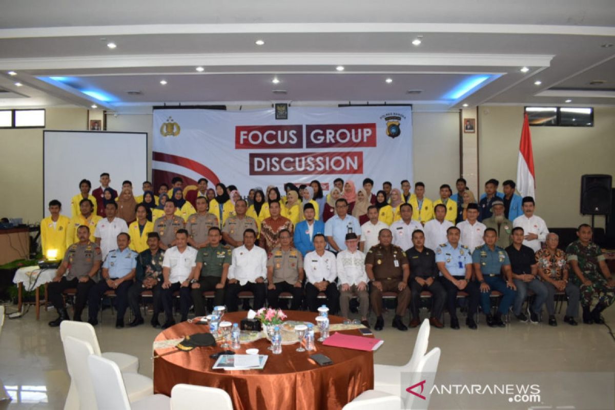 BEM se-Kabupaten Bangka antusias hadiri FGD Polres Bangka