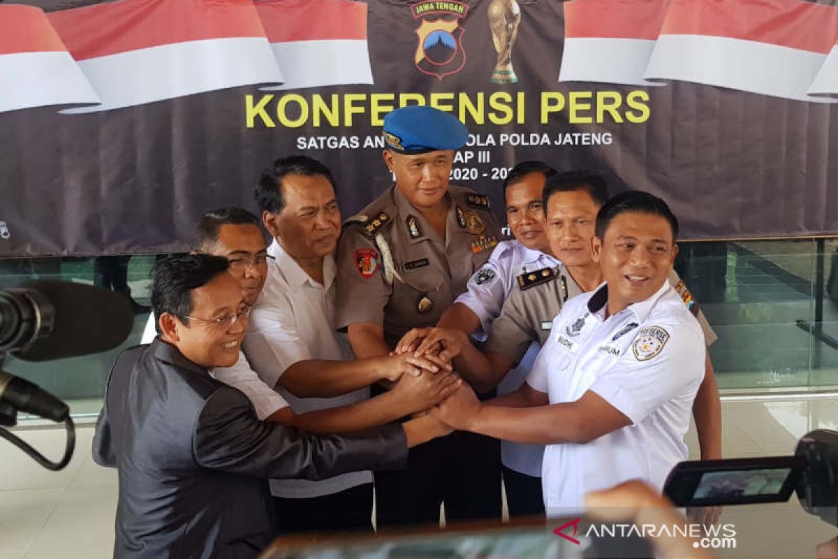 Satgas Antimafia Bola Polda Jateng siap awasi kompetisi Liga Indonesia