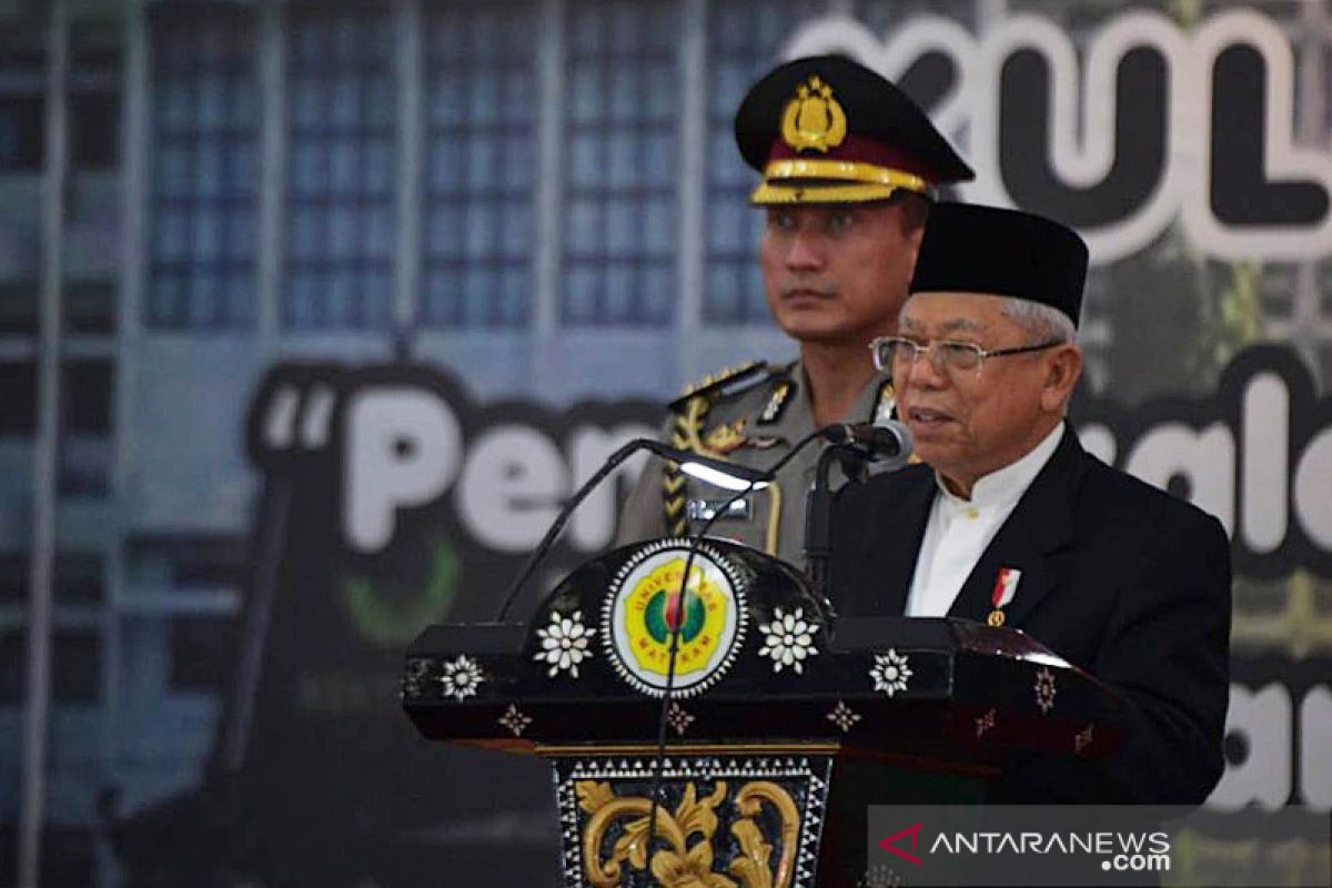 Ma'ruf Amin: Kinerja Wapres tak cukup dinilai 100 hari