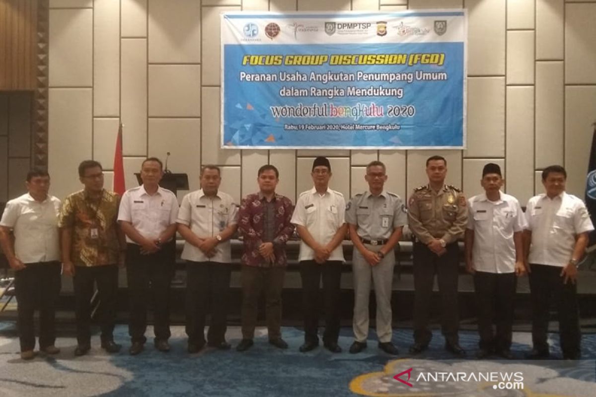 Pengusaha transportasi dukung Wonderfull Bengkulu 2020