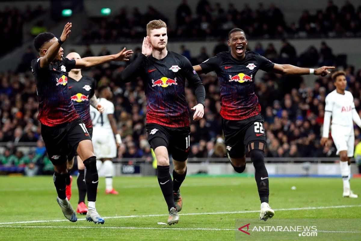 Liga Champions: Penalti Werner antar Leipzig curi kemenangan leg pertama di Tottenham