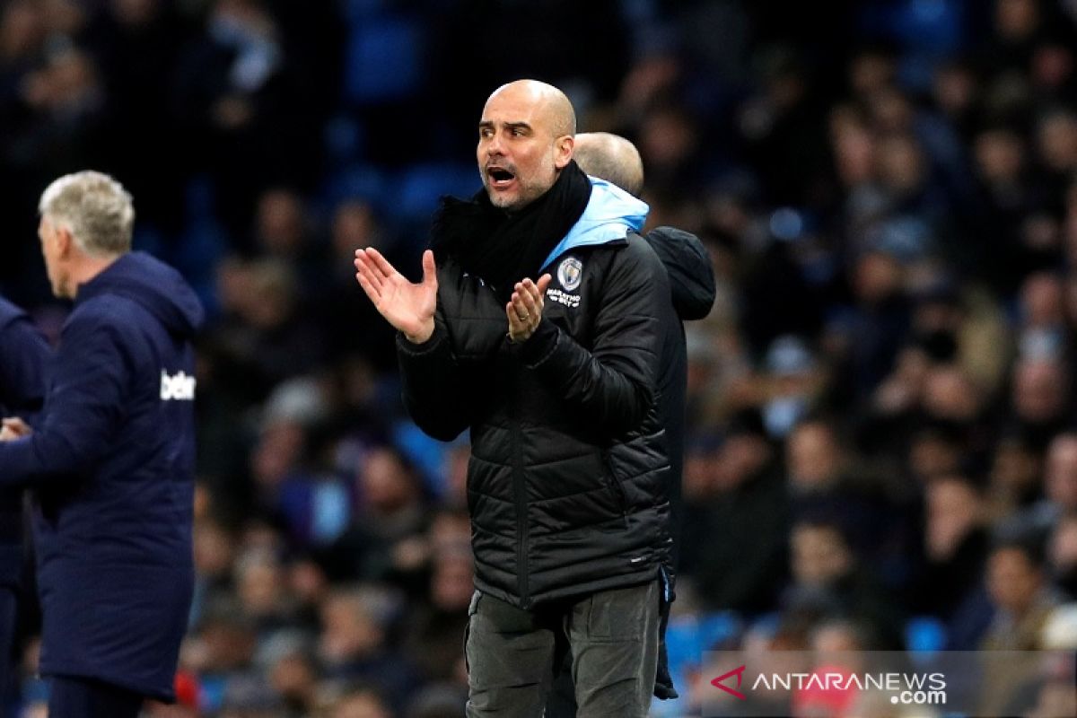 Guardiola masih yakin musim depan City main di Liga Champions