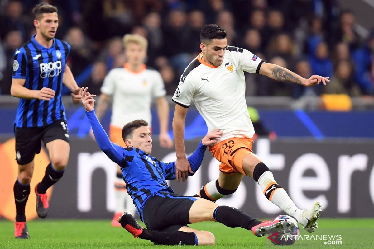 Atalanta menghantam Valencia 4-1 dalam leg pertama babak 16 besa Liga Champions