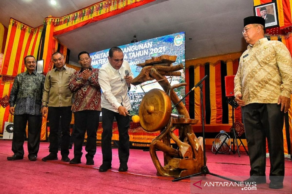 Gubsu hadiri pra-Musrenbang diwilayah Pantai Barat Sumut