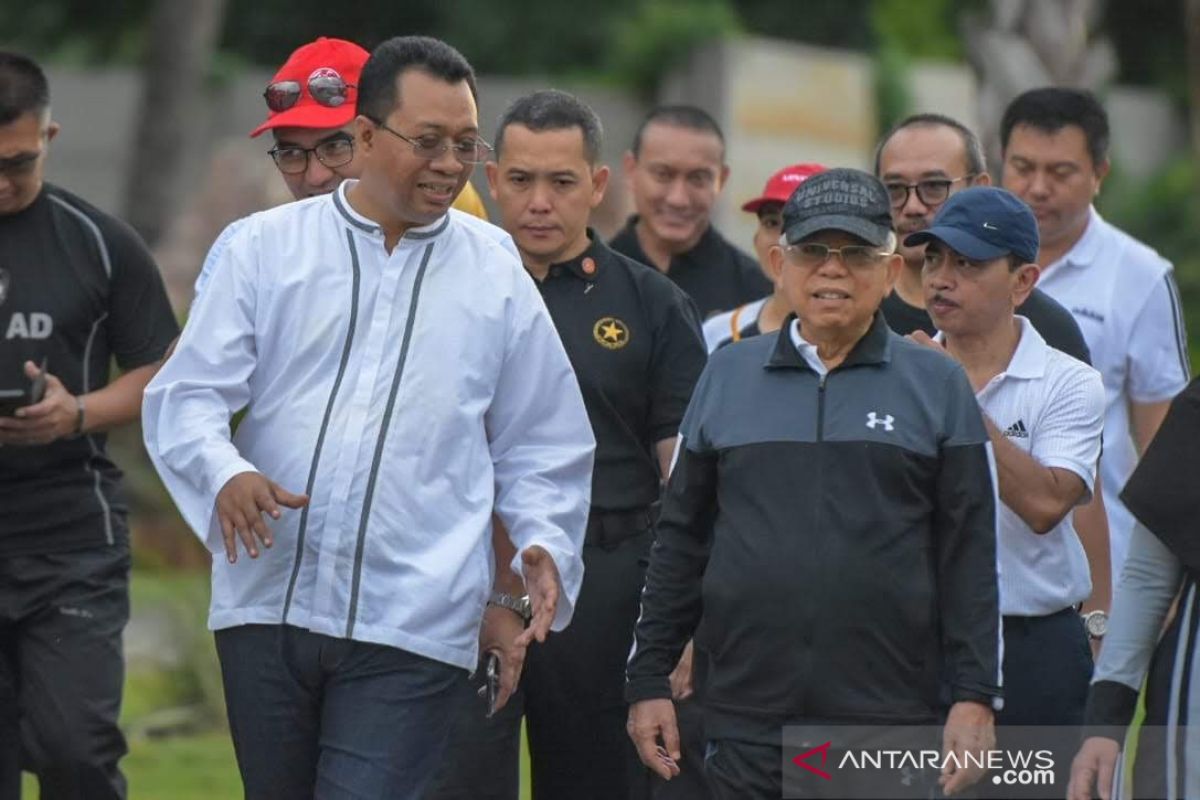 Wapres meminta pepohonan di Mandalika di tambah