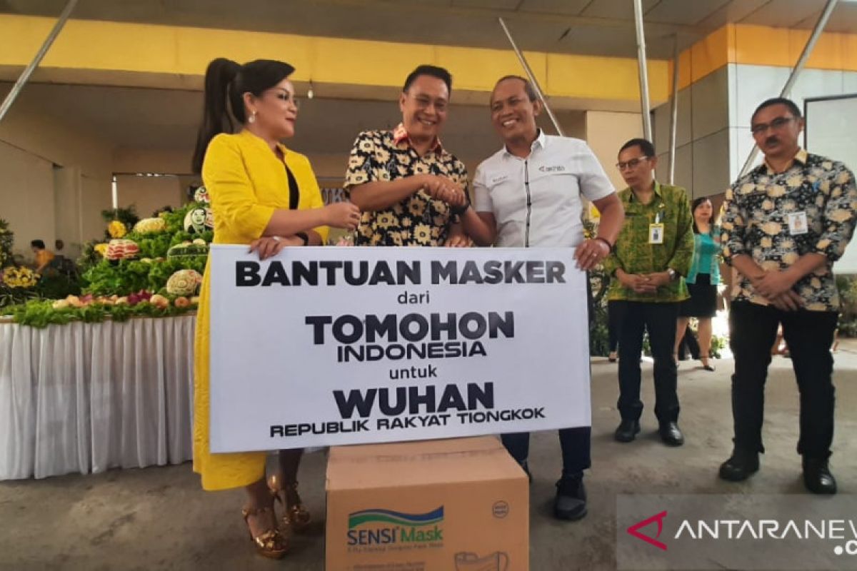 Pemkot Tomohon donasikan 10 ribu masker untuk Wuhan-Tiongkok