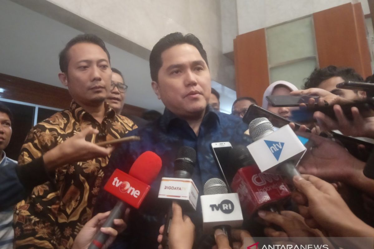 Erick Thohir  lakukan pemetaan  BUMN  untuk dilikuidasi