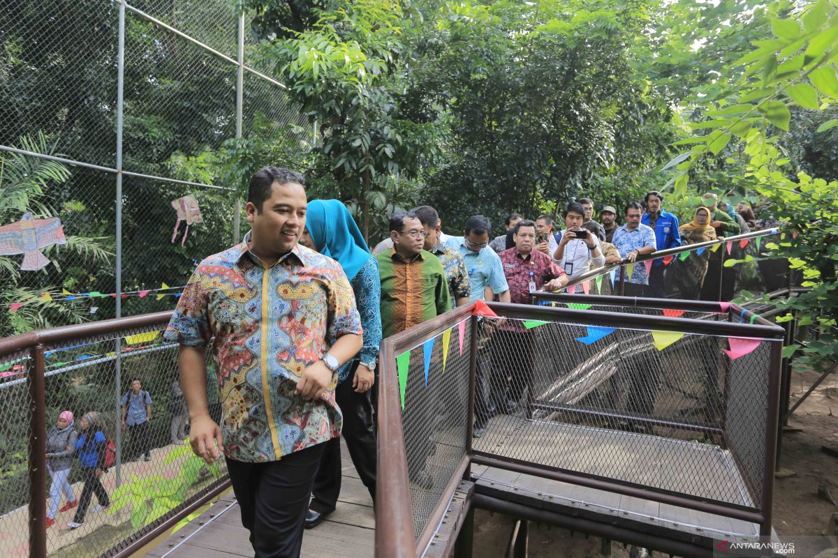 Arief resmikan Flying Track dan luncurkan aplikasi portal taman