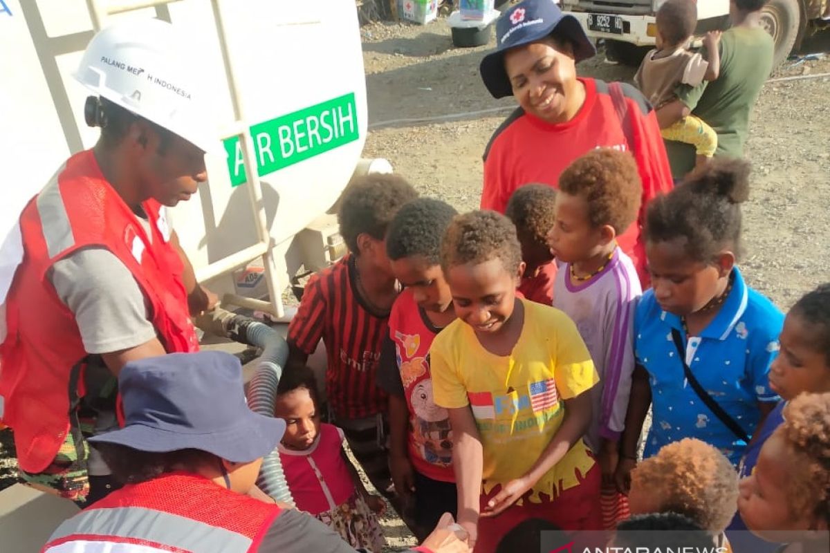 PMI Papua berikan promkes untuk pengungsi banjir bandang Sentani