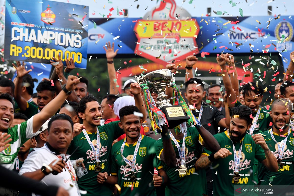 Persebaya Juara Piala Gubernur Jatim 2020