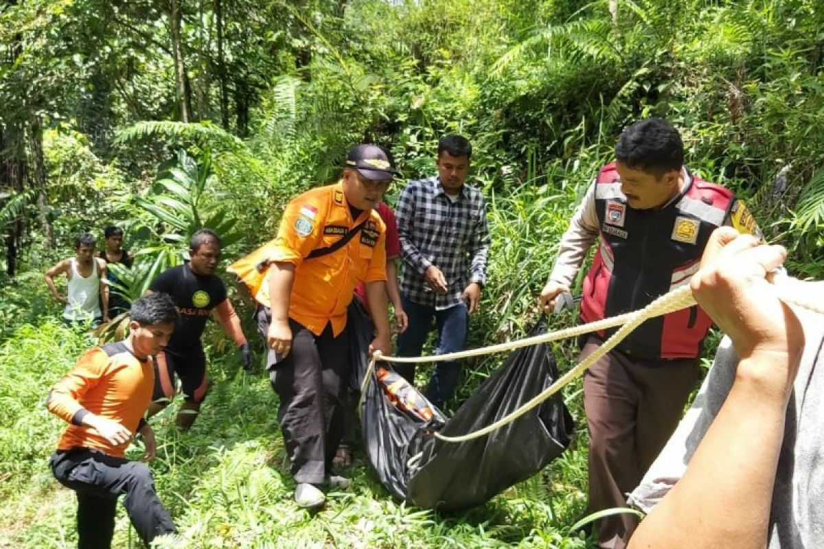 Korban hanyut di Sungai Bah Kasindir Simalungun ditemukan, 500 meter dari titik awal