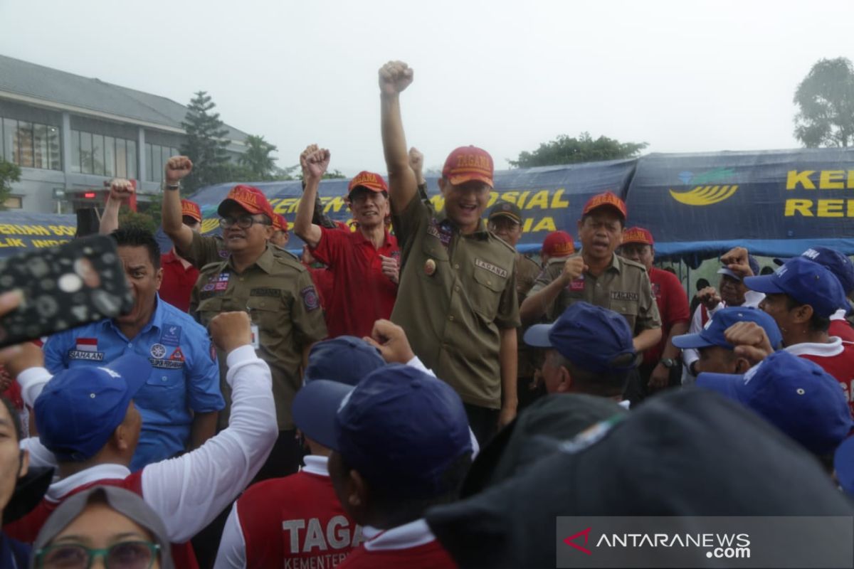 Kemensos libatkan Universitas Jepang latih anggota Tagana