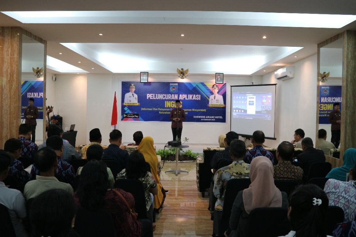 Wali kota Mataram mencanangkan aplikasi "NGES
