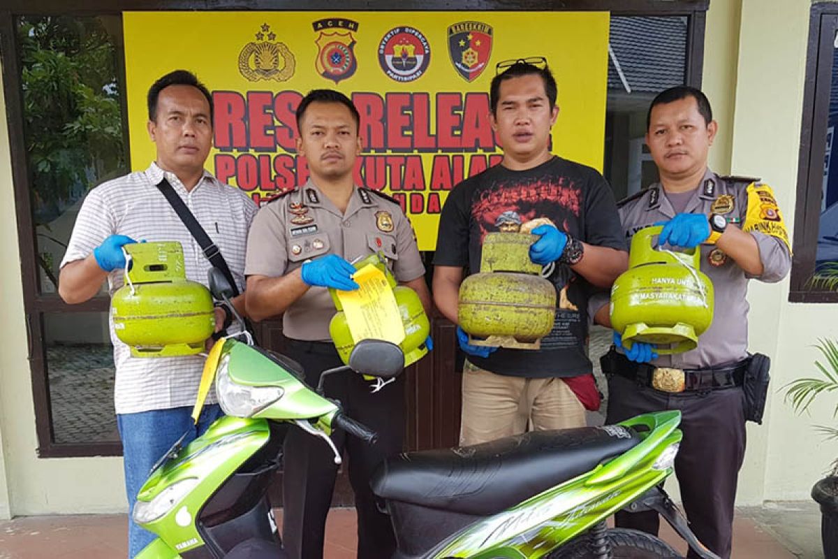 Polisi tangkap anak di bawah umur diduga curi tabung gas