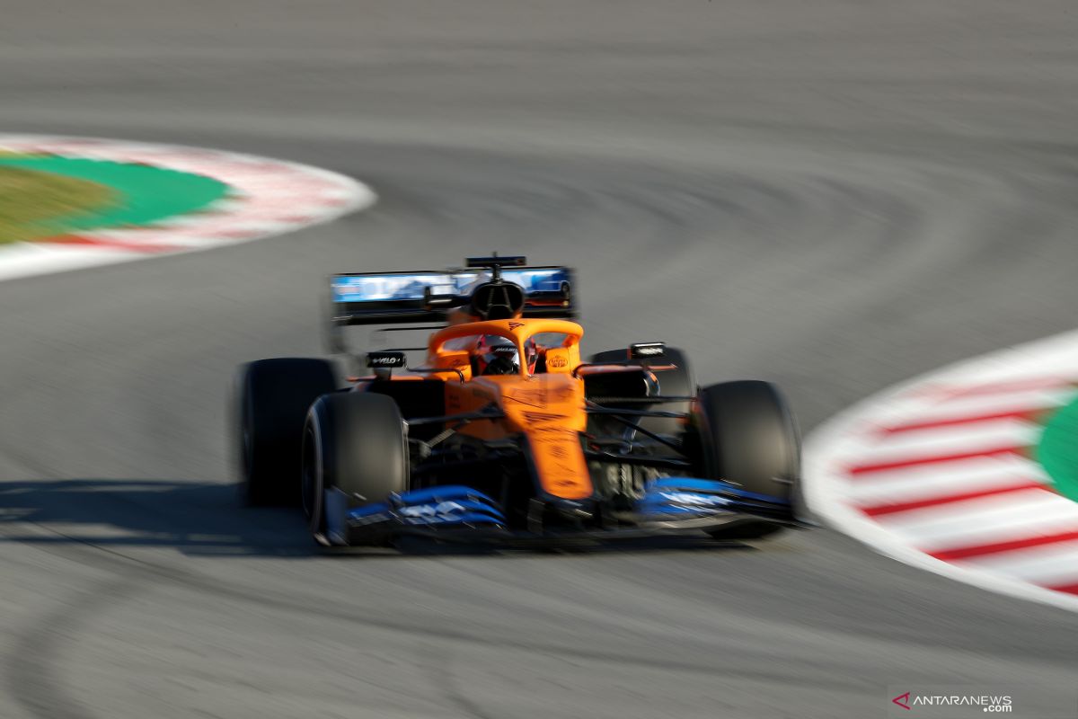 McLaren cegah virus corona saat tes di Barcelona