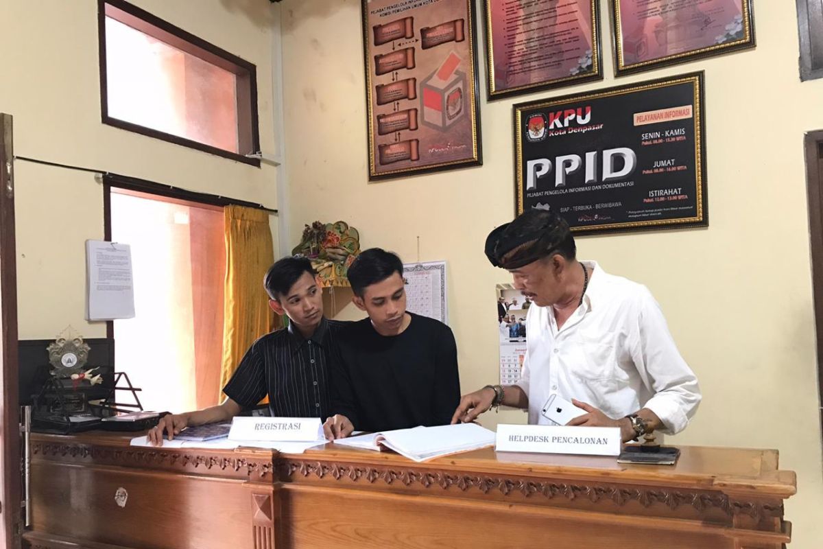 KPU Denpasar belum terima dokumen pendukung calon perseorangan