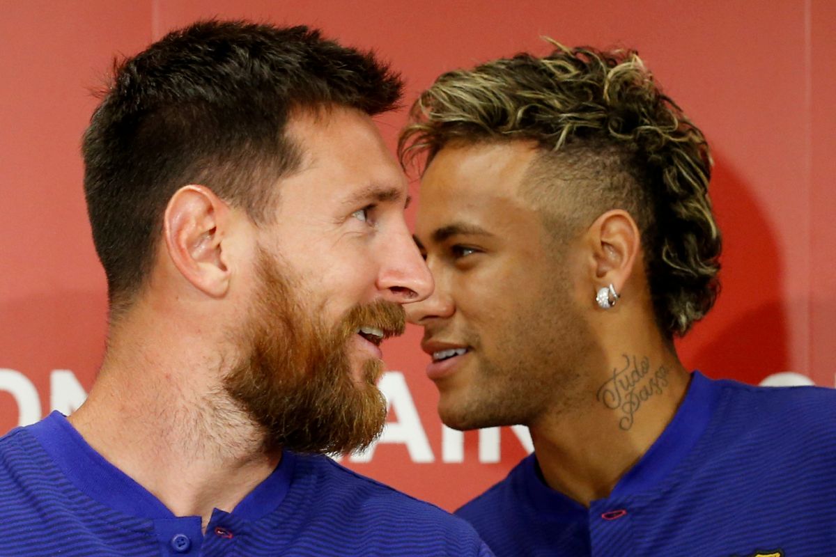 Messi  ternyata masih berharap Neymar kembali ke Barcelona