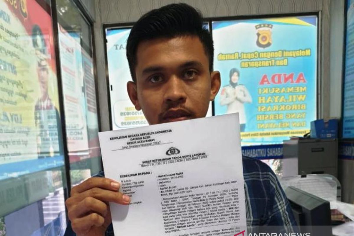 Ketua LSM KMBSA dilaporkan ajudan bupati Aceh Barat terkait video kericuhan