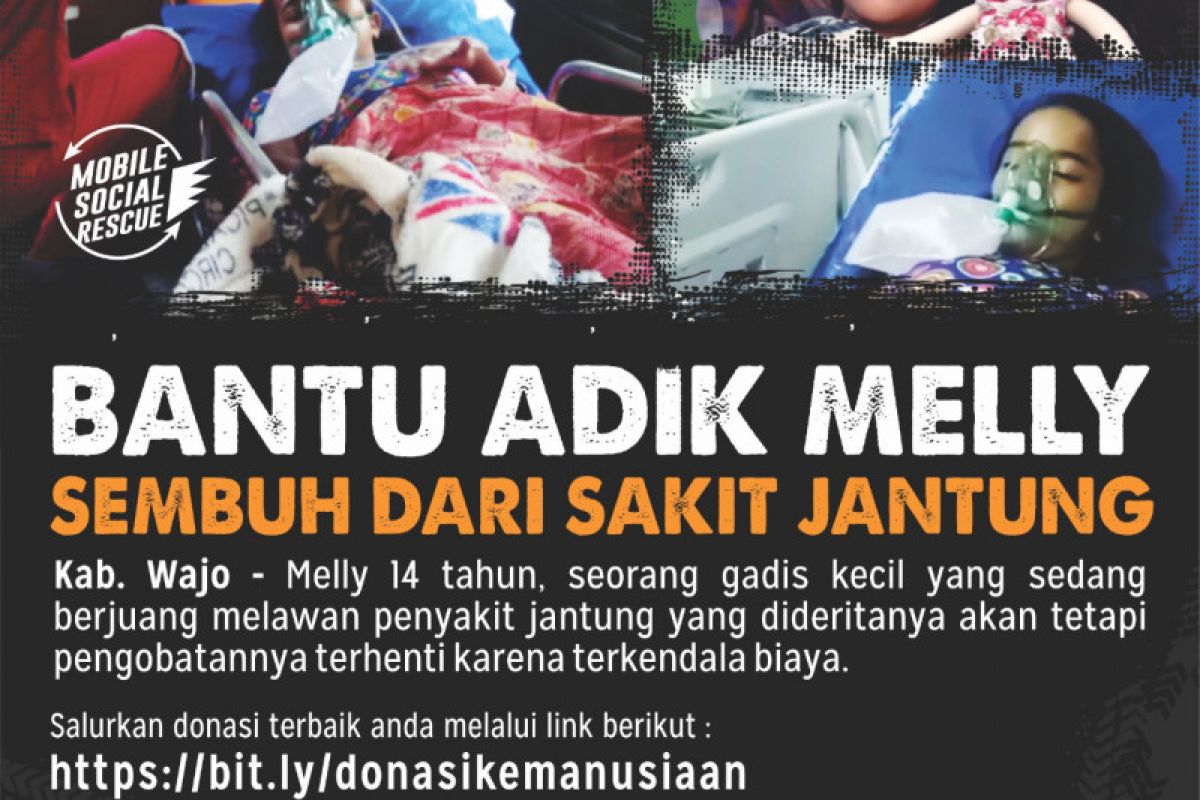 ACT Sulsel galang bantuan untuk  pengobatan bocah penderita jantung