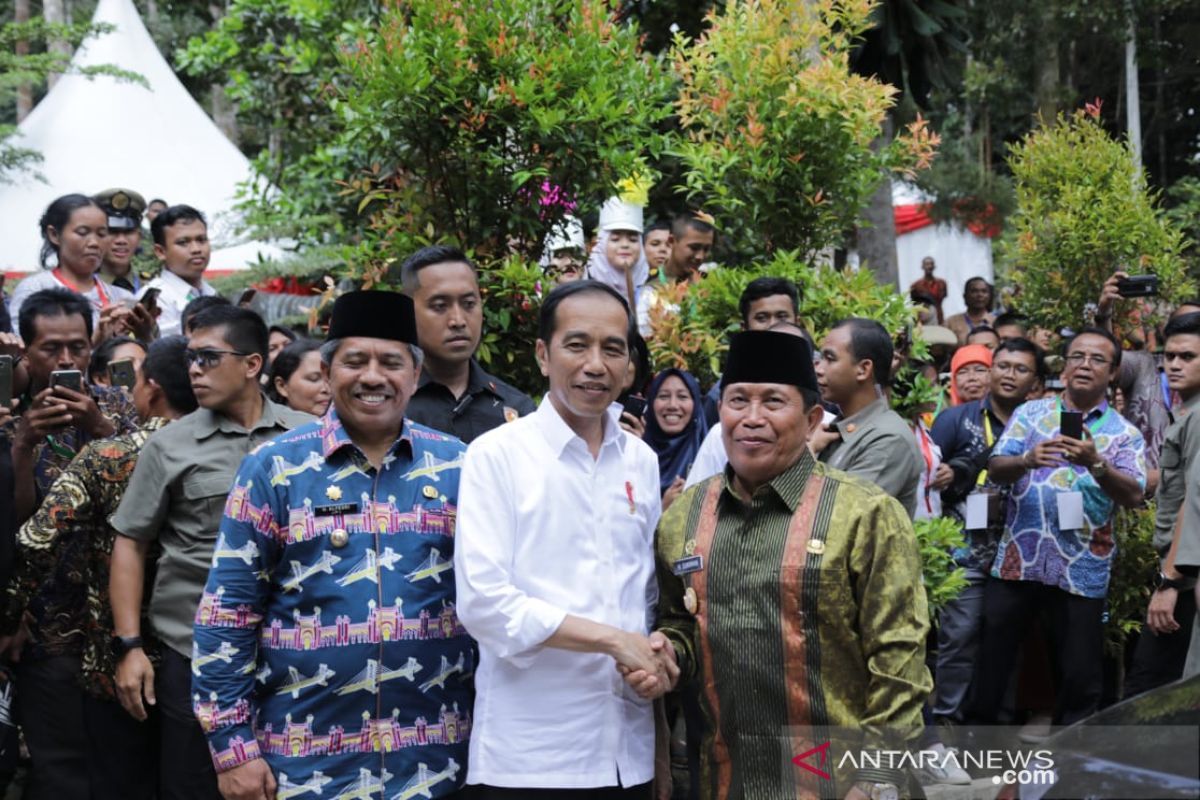 Perdana didatangi Presiden Jokowi, ini kata Bupati Siak