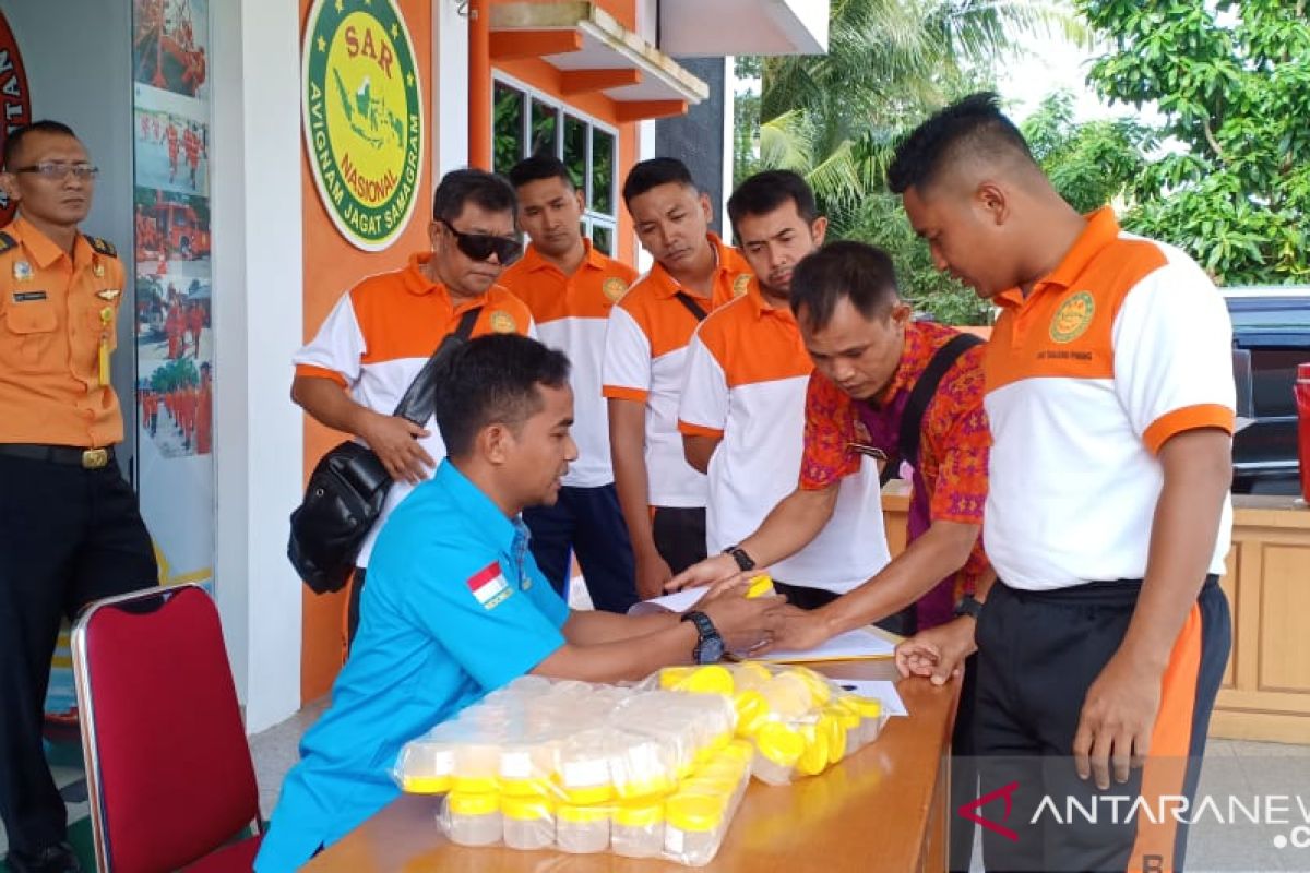 BNN tes urine  pegawai SAR Tanjungpinang