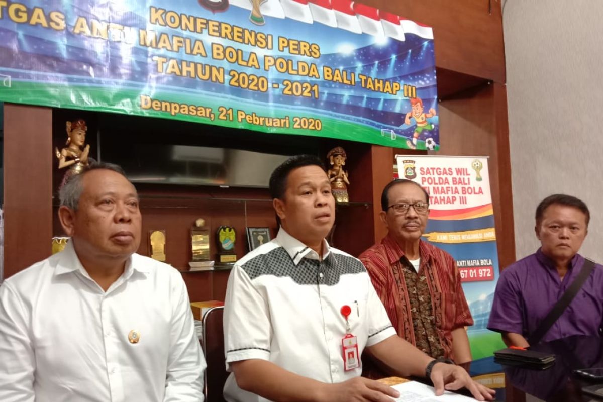 Polda Bali buat Satgas Anti-Mafia Bola Tahap III
