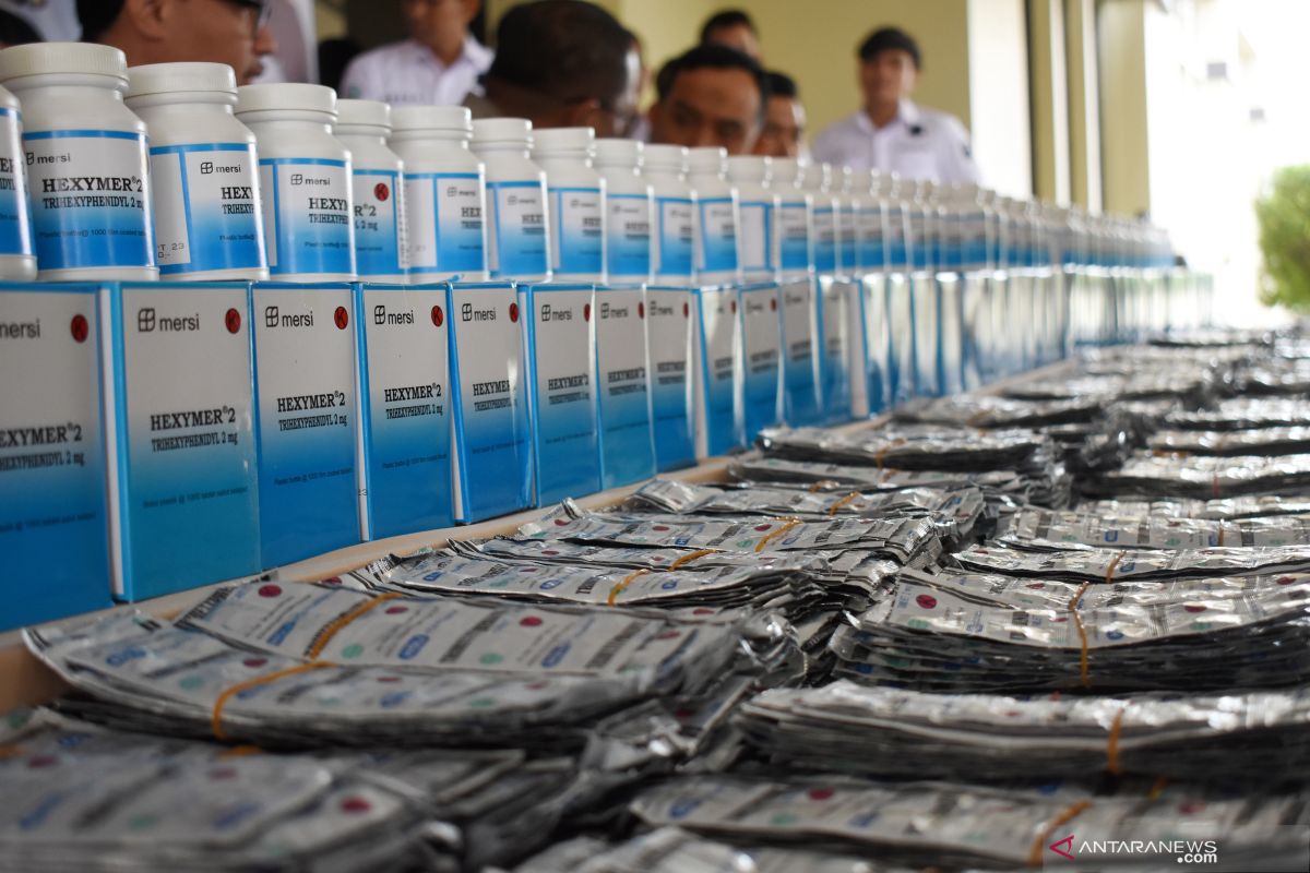 Polres Jakarta Utara ungkap peredaran obat ilegal
